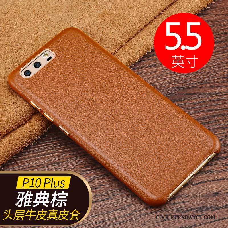 Huawei P10 Plus Coque Étui Protection Casual Business Modèle Fleurie