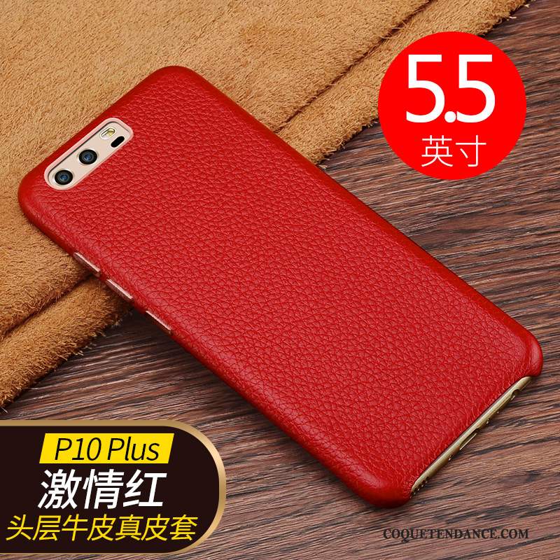 Huawei P10 Plus Coque Étui Protection Casual Business Modèle Fleurie