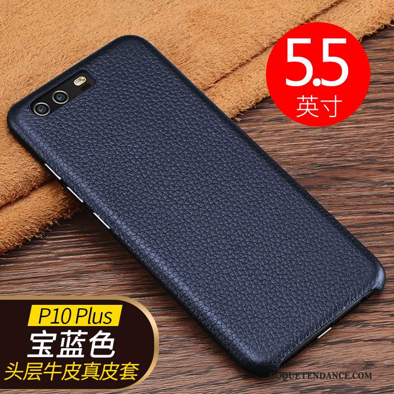 Huawei P10 Plus Coque Étui Protection Casual Business Modèle Fleurie