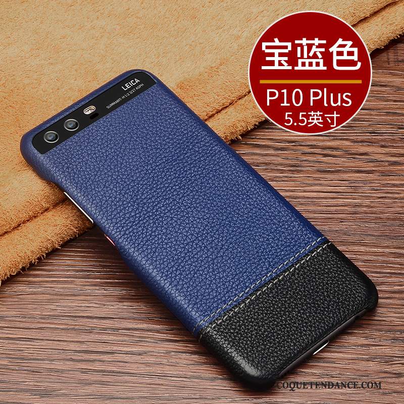 Huawei P10 Plus Coque Étui Protection Casual Business Modèle Fleurie