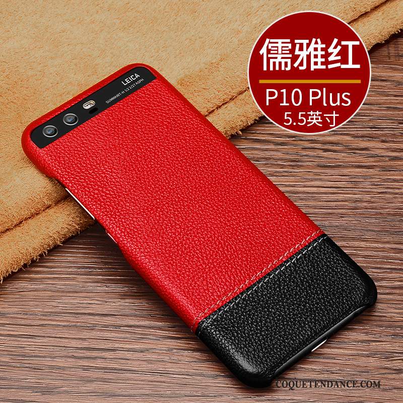 Huawei P10 Plus Coque Étui Protection Casual Business Modèle Fleurie