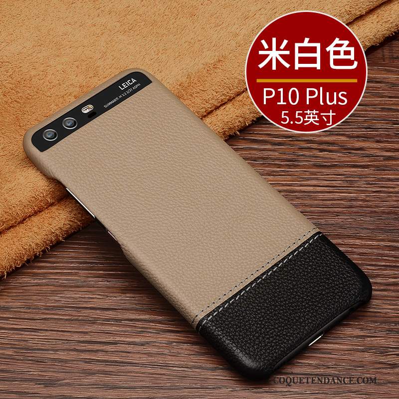 Huawei P10 Plus Coque Étui Protection Casual Business Modèle Fleurie