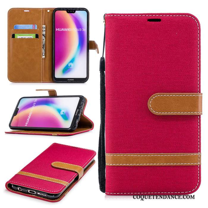 Huawei P20 Coque Incassable Étui En Cuir De Téléphone Protection Clamshell