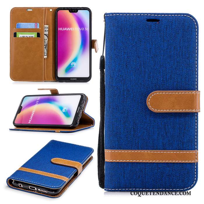 Huawei P20 Coque Incassable Étui En Cuir De Téléphone Protection Clamshell