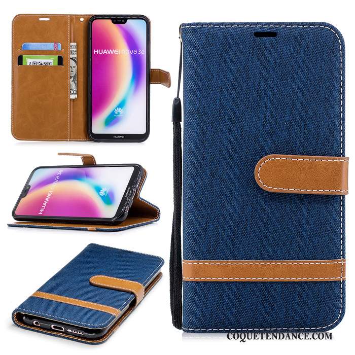 Huawei P20 Coque Incassable Étui En Cuir De Téléphone Protection Clamshell