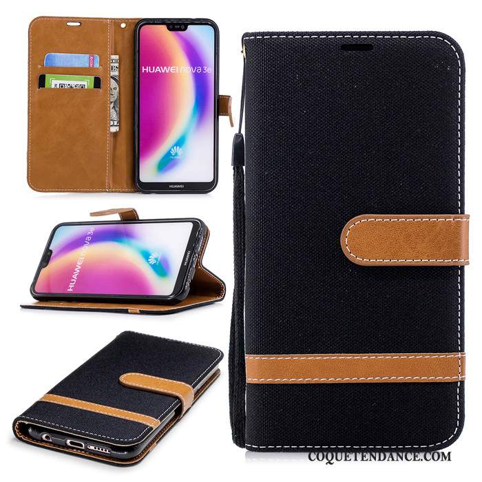 Huawei P20 Coque Incassable Étui En Cuir De Téléphone Protection Clamshell