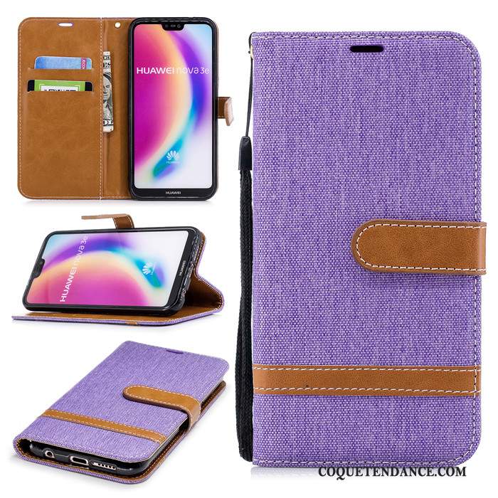 Huawei P20 Coque Incassable Étui En Cuir De Téléphone Protection Clamshell