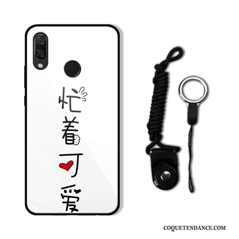 Huawei P20 Lite Coque Tendance Silicone Personnalité Fluide Doux