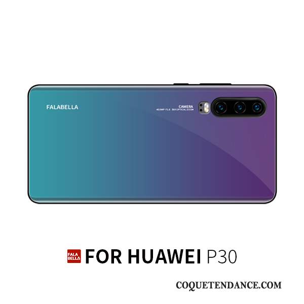 Huawei P30 Coque Créatif Personnalité Tout Compris Silicone Étui
