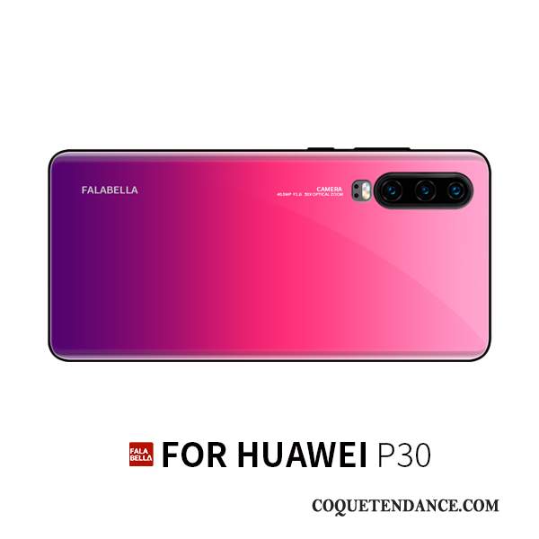 Huawei P30 Coque Créatif Personnalité Tout Compris Silicone Étui