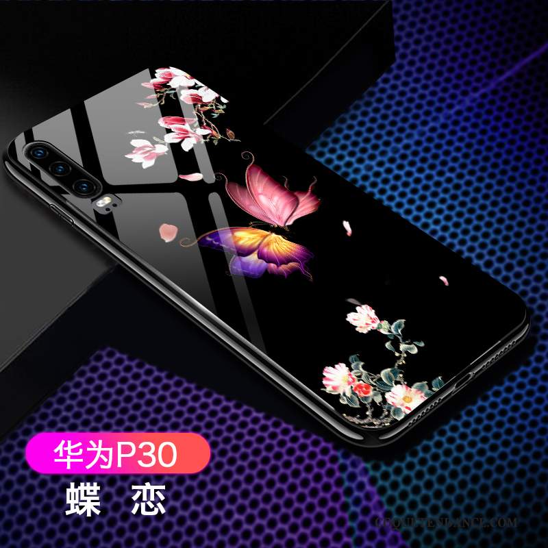 Huawei P30 Coque Créatif Étui Ornements Suspendus Luxe Tout Compris