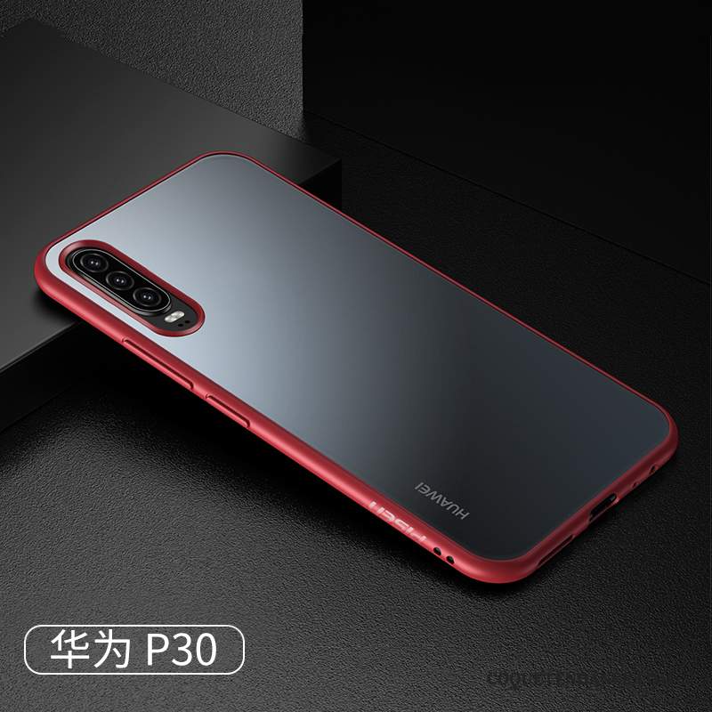 Huawei P30 Coque Incassable Silicone Simple Antidérapant Très Mince