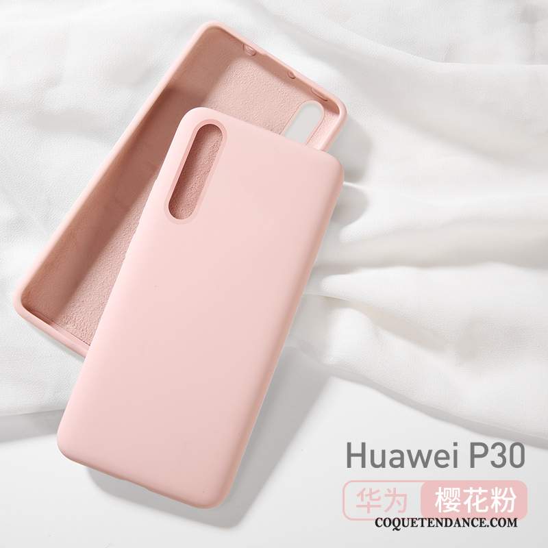 Huawei P30 Coque Luxe Marque De Tendance Personnalité Tout Compris Net Rouge