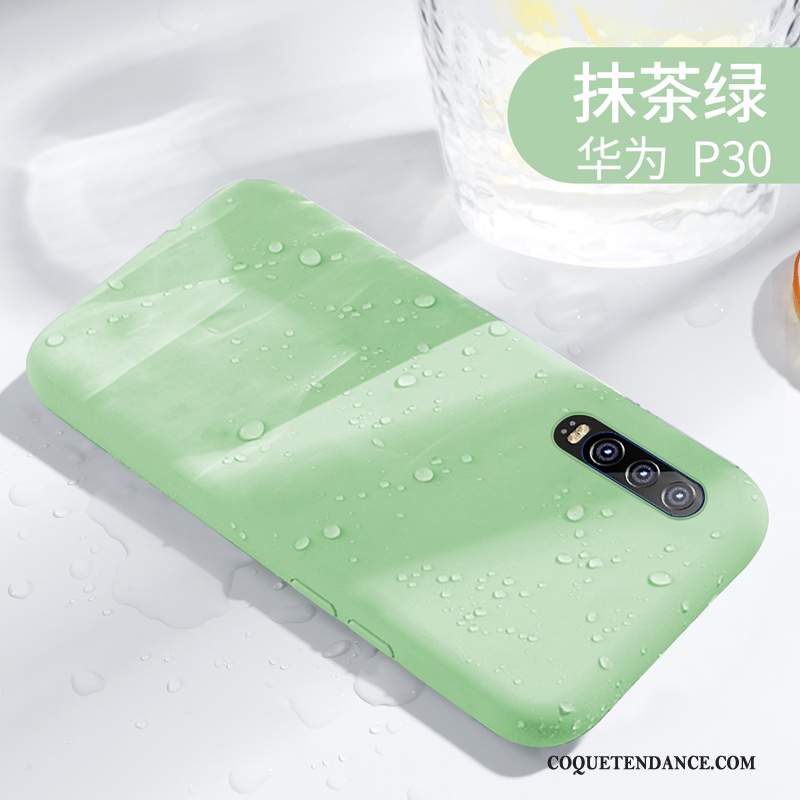 Huawei P30 Coque Protection Couleur Unie Simple Incassable