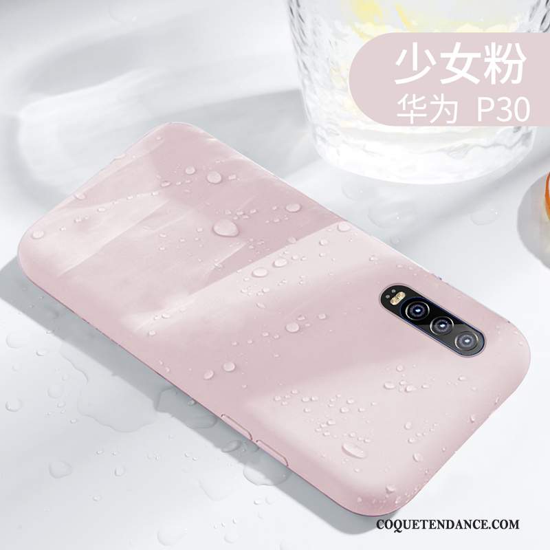 Huawei P30 Coque Protection Couleur Unie Simple Incassable