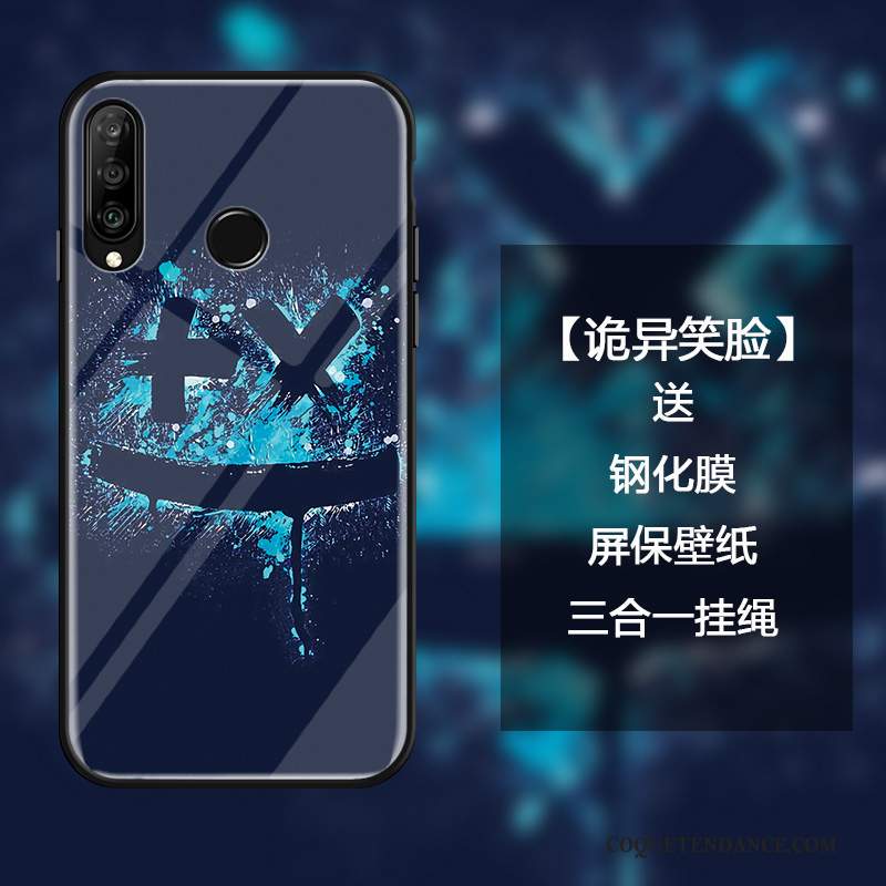 Huawei P30 Lite Coque Créatif Incassable Protection Tout Compris Ornements Suspendus