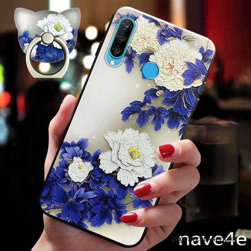 Huawei P30 Lite Coque Créatif Marque De Tendance Silicone De Téléphone Fluide Doux