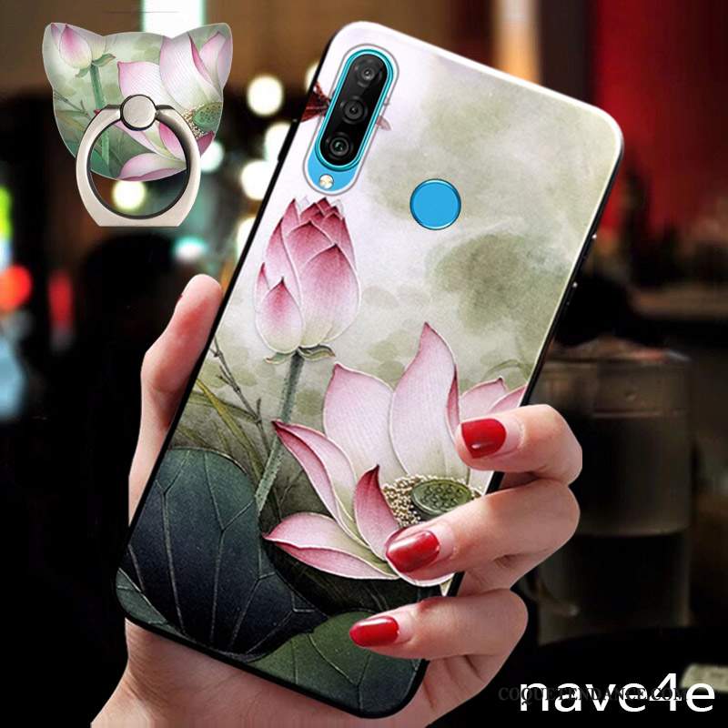 Huawei P30 Lite Coque Créatif Marque De Tendance Silicone De Téléphone Fluide Doux