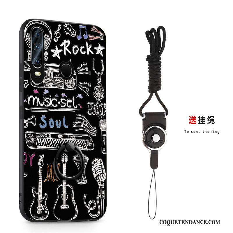 Huawei P30 Lite Coque De Téléphone Personnalité Incassable Gris Ornements Suspendus