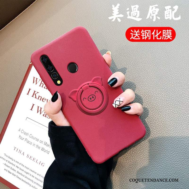 Huawei P30 Lite Coque Mode Rouge Incassable Mignonne Étui