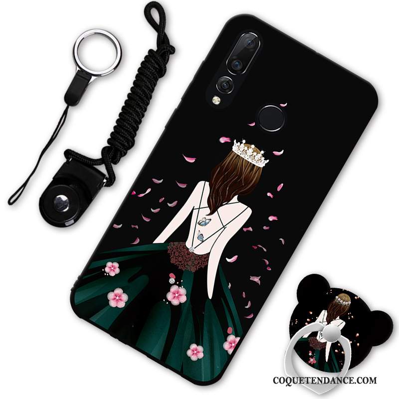 Huawei P30 Lite Coque Net Rouge Mode Marque De Tendance Dessin Animé Protection