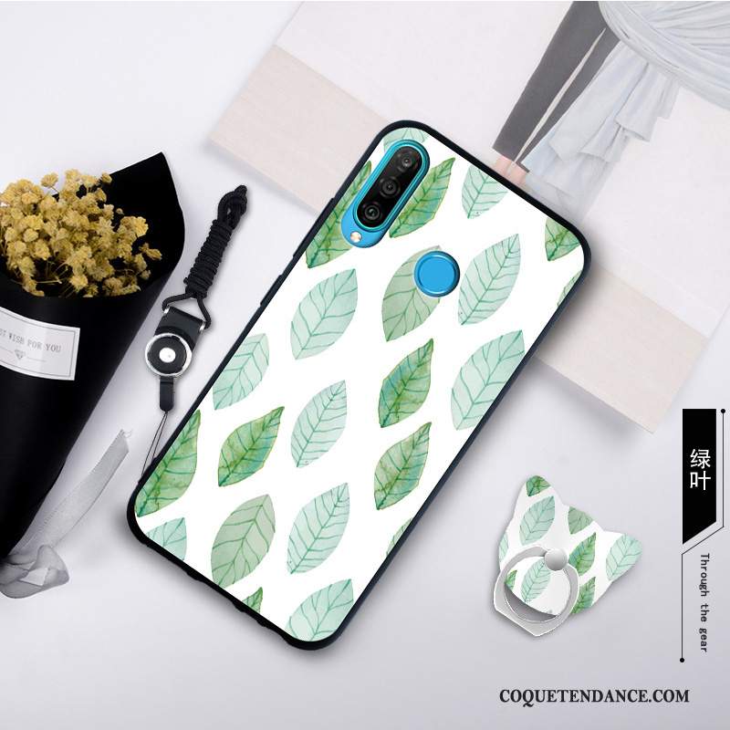 Huawei P30 Lite Coque Étui De Téléphone Fluide Doux Délavé En Daim Mode