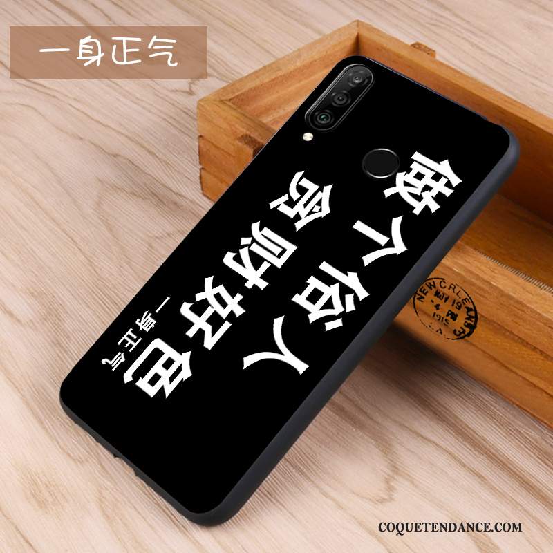Huawei P30 Lite Coque Étui Protection Marque De Tendance Fluide Doux De Téléphone