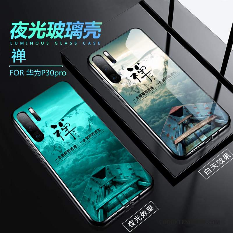 Huawei P30 Pro Coque Lumineuses Protection Silicone Luxe Difficile