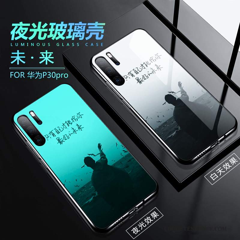 Huawei P30 Pro Coque Lumineuses Protection Silicone Luxe Difficile