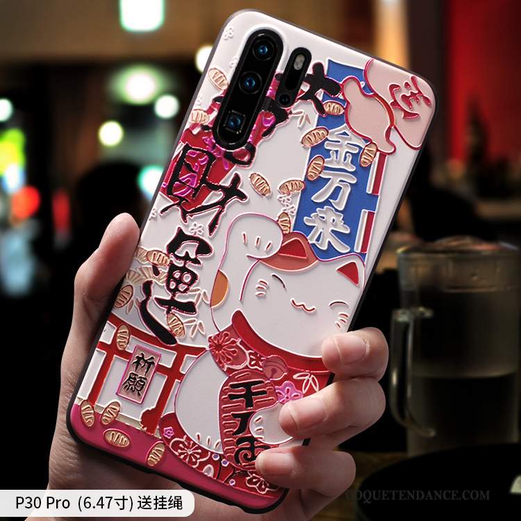 Huawei P30 Pro Coque Mode Protection Silicone Légères Créatif