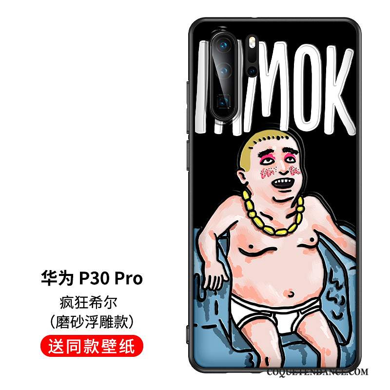 Huawei P30 Pro Coque Original Net Rouge Protection Mince Amoureux