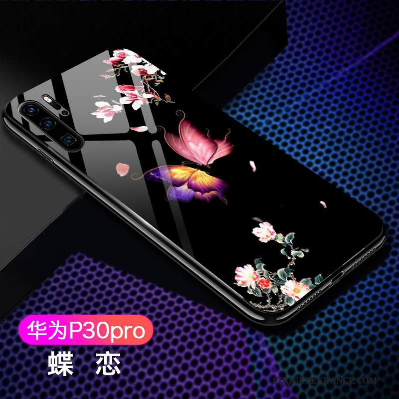 Huawei P30 Pro Coque Personnalité Ornements Suspendus Miroir Créatif Nouveau