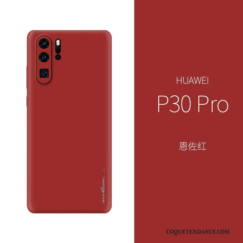 Huawei P30 Pro Coque Tout Compris De Téléphone Très Mince Luxe Cuir Véritable
