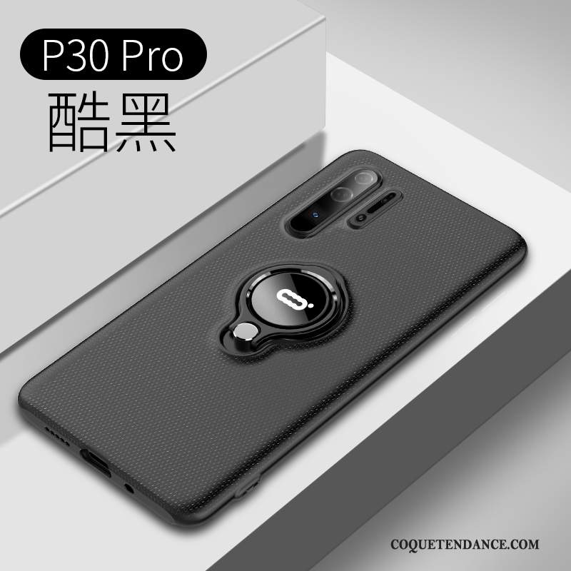 Huawei P30 Pro Coque Transparent Magnétisme Étui Personnalité Support