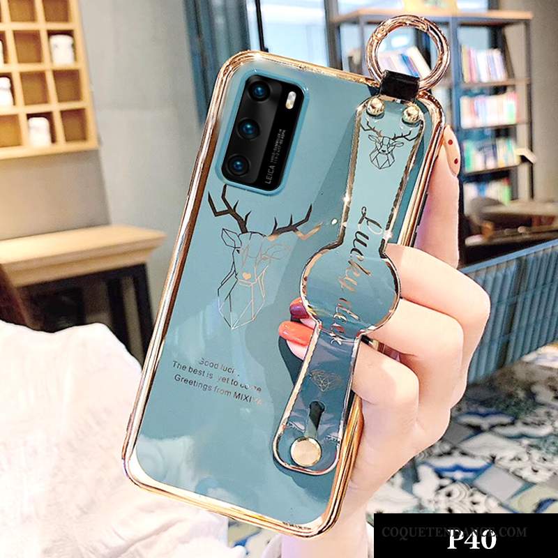 Huawei P40 Coque Silicone Fluide Doux Personnalité De Téléphone Incassable