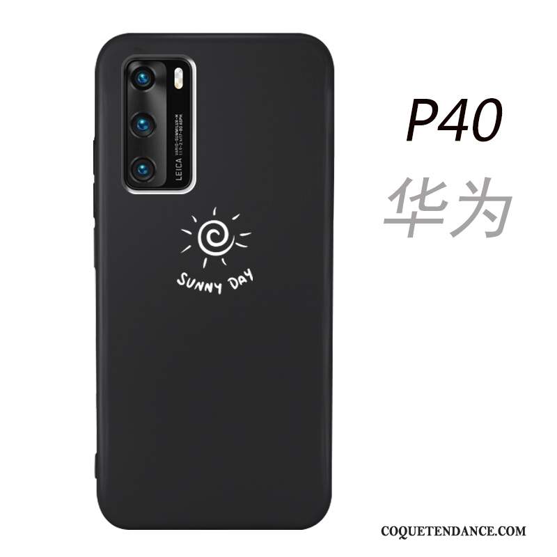 Huawei P40 Coque Étui De Téléphone Personnalité Tout Compris Net Rouge