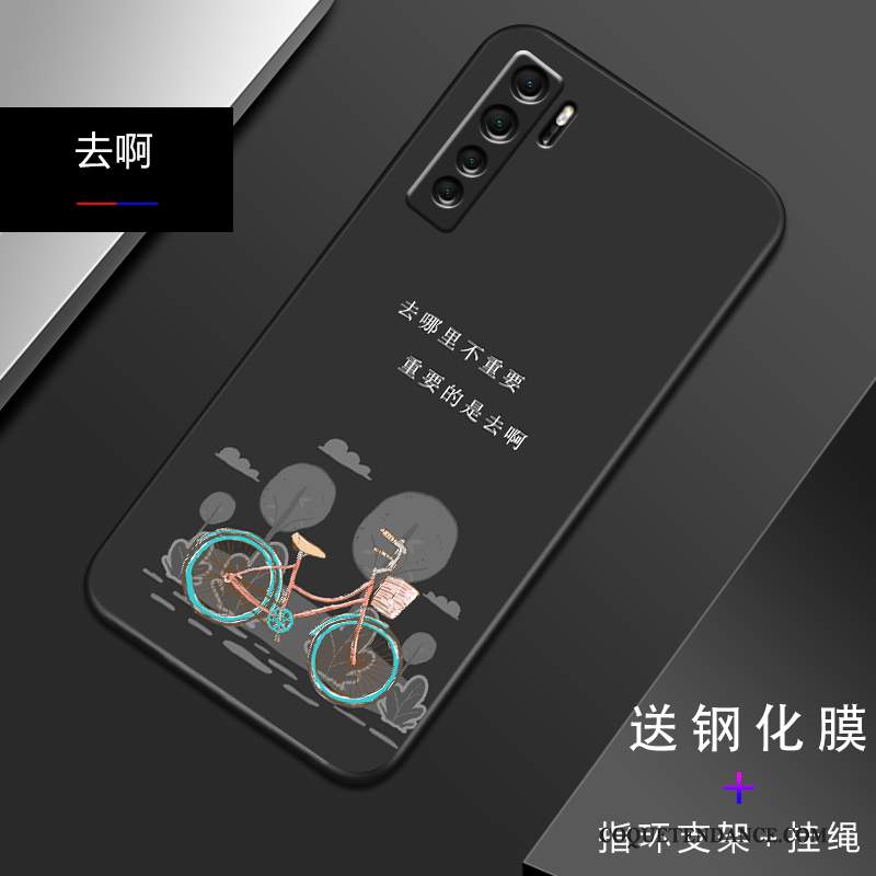 Huawei P40 Lite 5g Coque Tout Compris Étui Marque De Tendance Créatif Protection