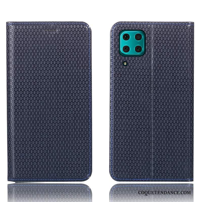 Huawei P40 Lite Coque Étui Protection Modèle Fleurie Housse Étui En Cuir