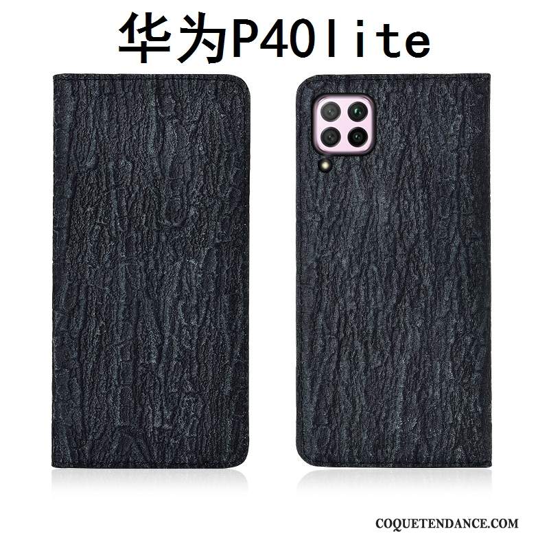 Huawei P40 Lite Coque Étui Protection Silicone Arbres Incassable