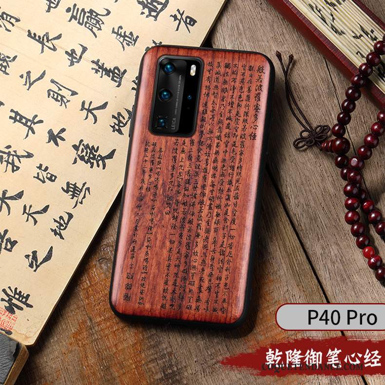 Huawei P40 Pro Coque Style Chinois Personnalité Protection Personnalisé Créatif