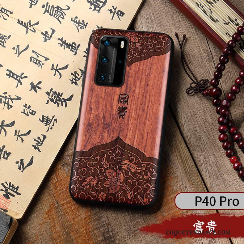 Huawei P40 Pro Coque Style Chinois Personnalité Protection Personnalisé Créatif