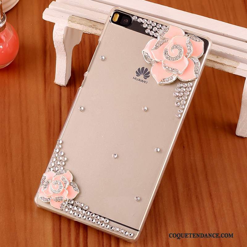 Huawei P8 Coque Violet Protection Strass Difficile