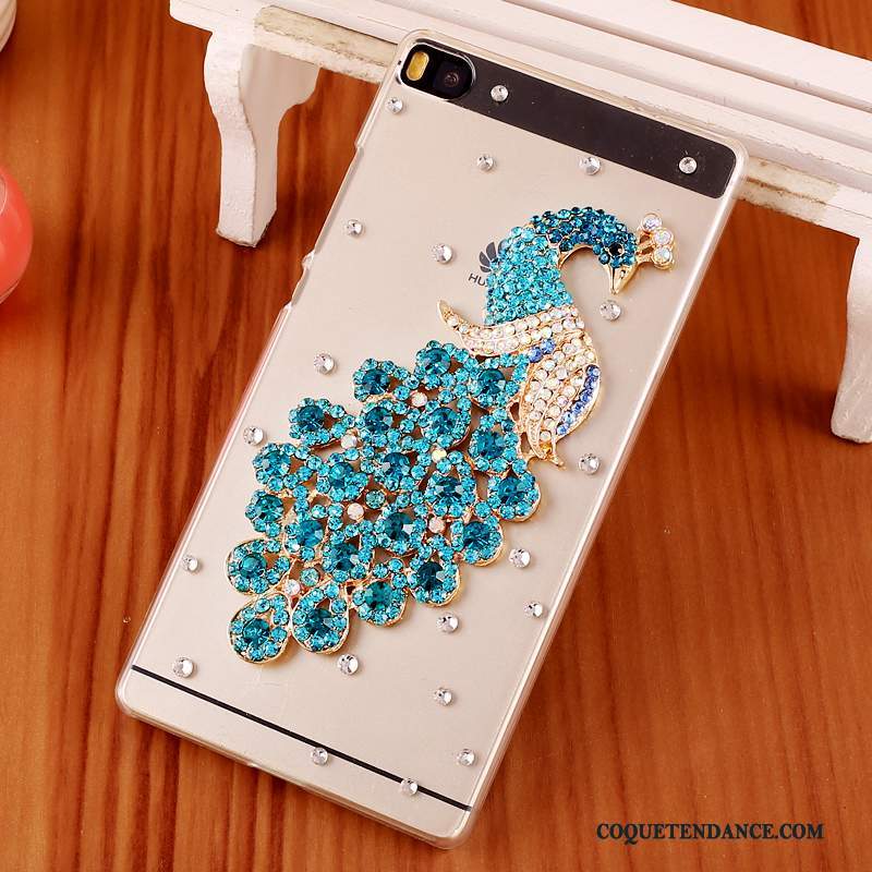 Huawei P8 Coque Violet Protection Strass Difficile