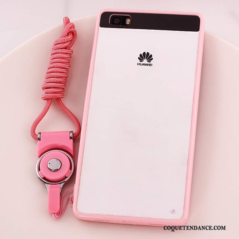 Huawei P8 Lite Coque Rose Jeunesse Protection Incassable