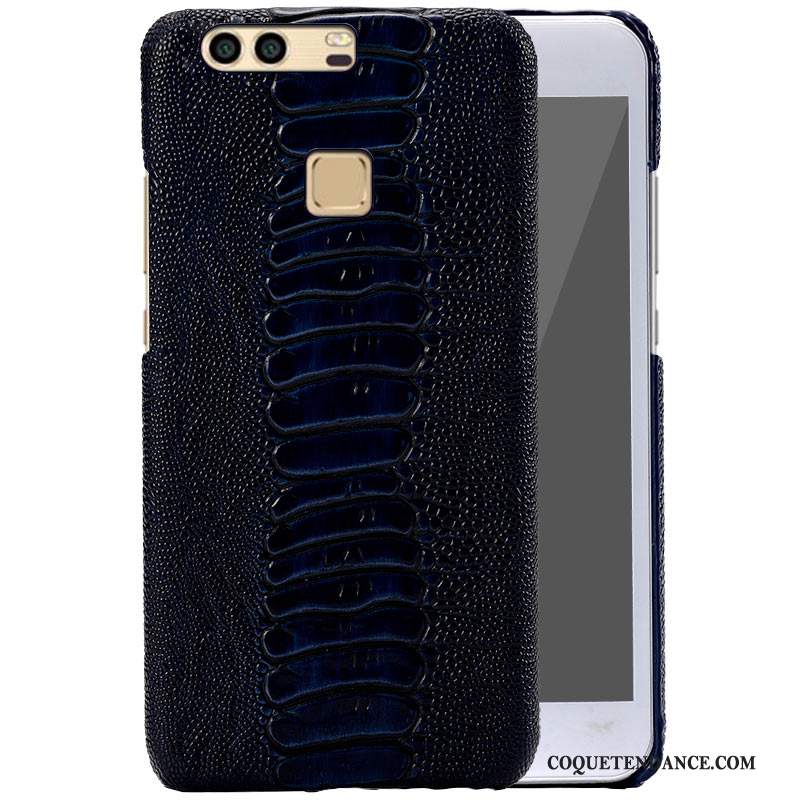 Huawei P9 Coque De Téléphone Multicolore Cuir Véritable Protection Simple