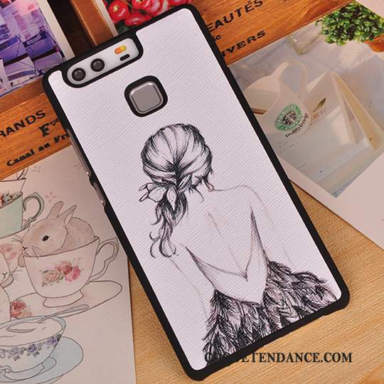 Huawei P9 Plus Coque Border De Téléphone Couvercle Arrière Dessin Animé Mince