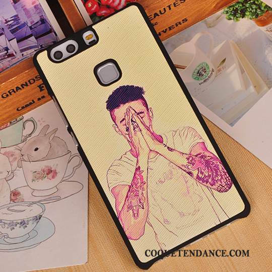 Huawei P9 Plus Coque Border De Téléphone Couvercle Arrière Dessin Animé Mince