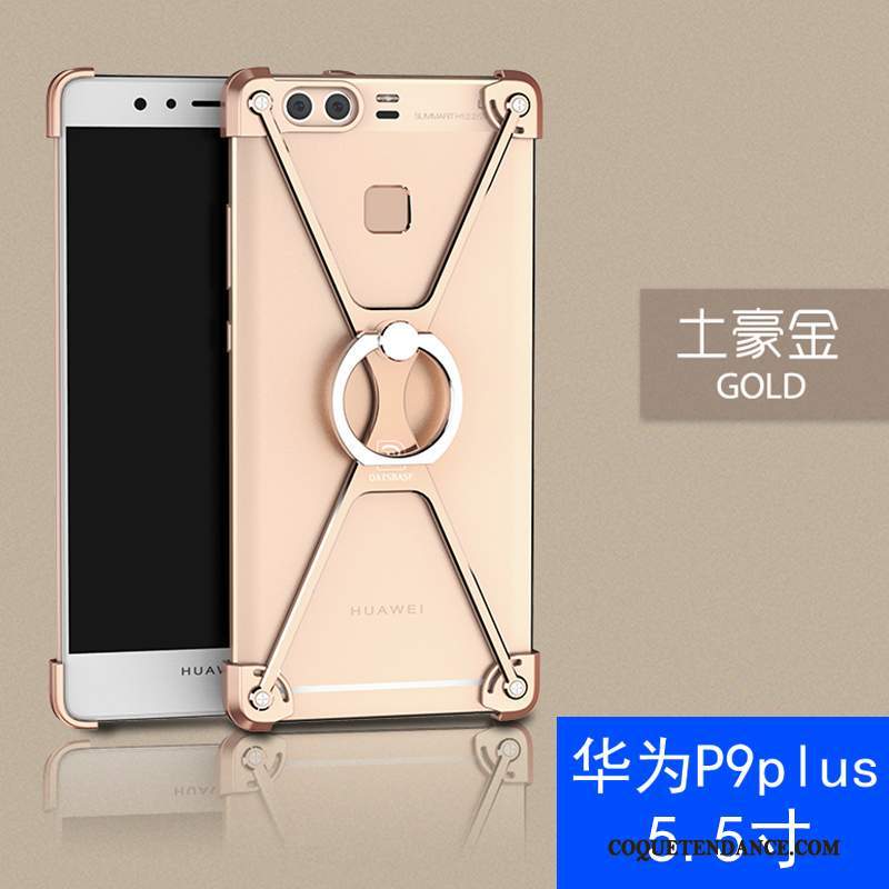 Huawei P9 Plus Coque Border Métal De Téléphone Étui Incassable