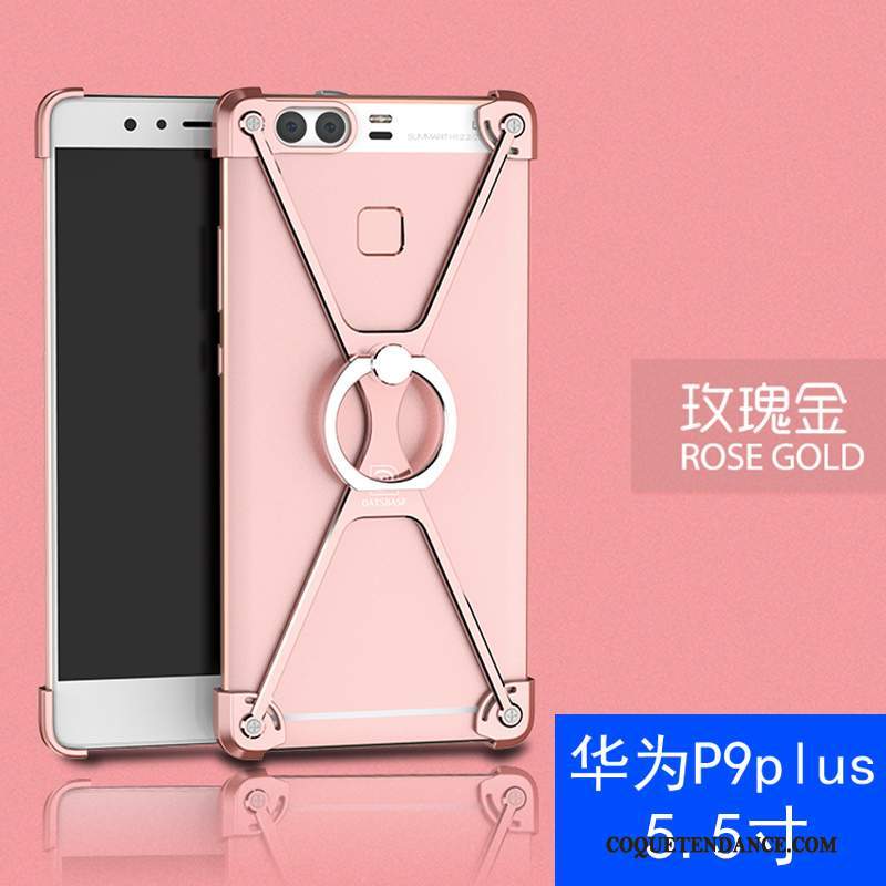 Huawei P9 Plus Coque Border Métal De Téléphone Étui Incassable