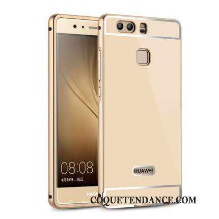 Huawei P9 Plus Coque De Téléphone Métal Argent Protection Étui